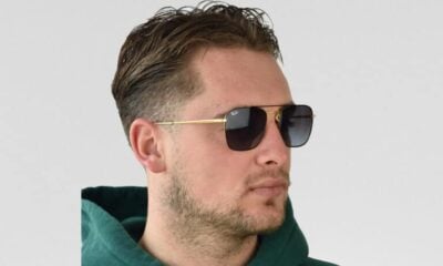 Ray-Ban RB3588-90548G - Zwart op Goud