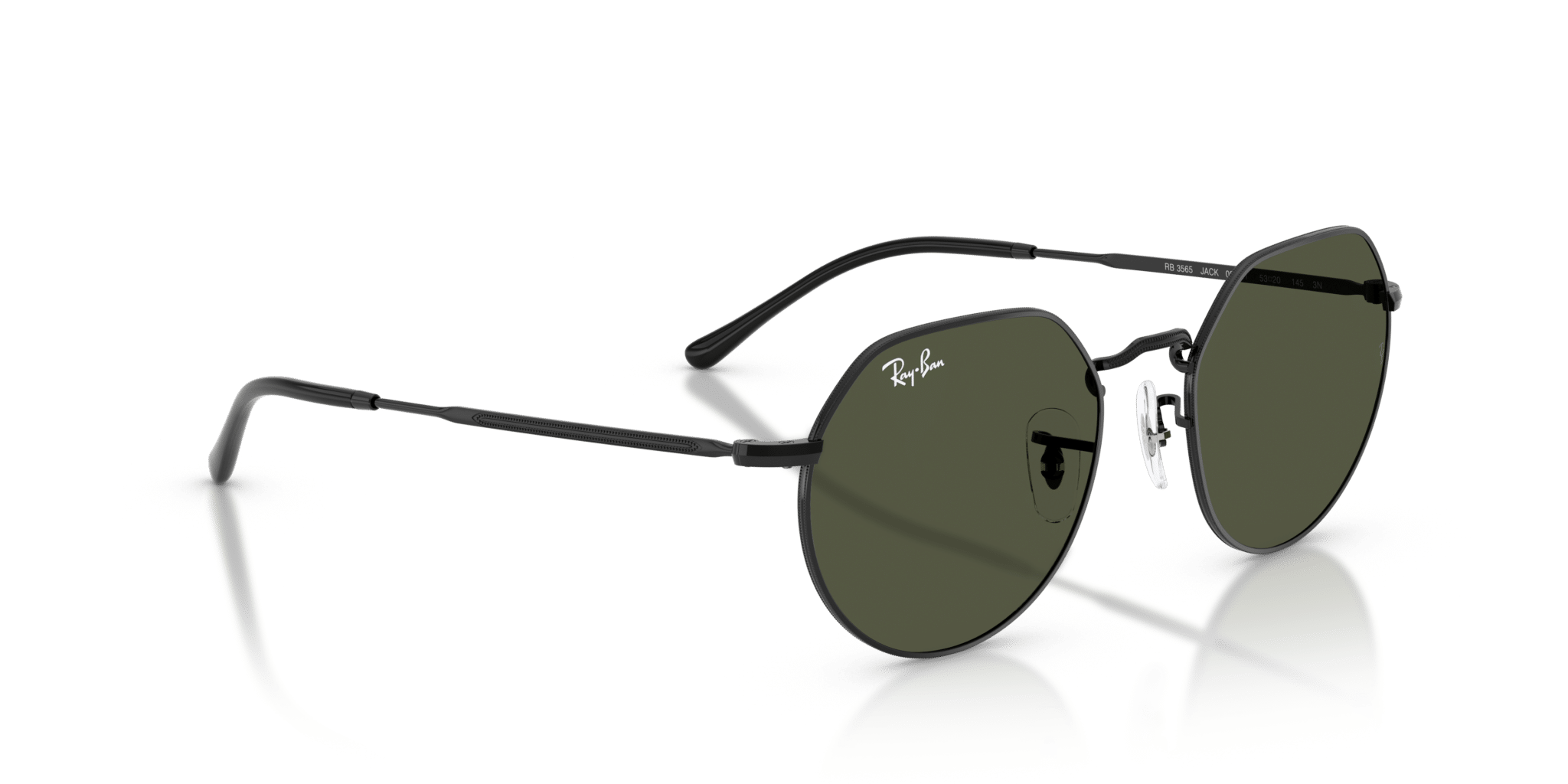 Ray-Ban Jack RB3565-002/31 - Zwart