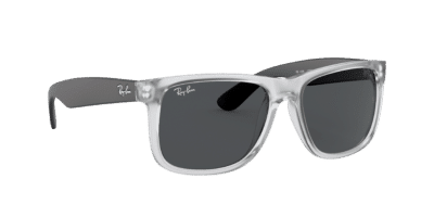 Ray-Ban Justin RB4165-651287 - Transparant / Zwart