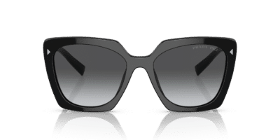 Prada 0PR 23ZS-1AB5W1 – Glanzend Zwart (Gepolariseerd)
