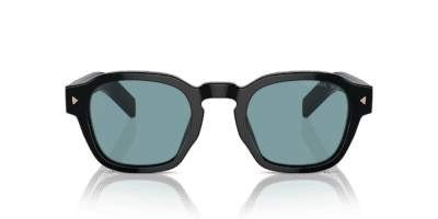 Prada 0PR A16S-16K04D – Zwart met goud (Gepolariseerd)