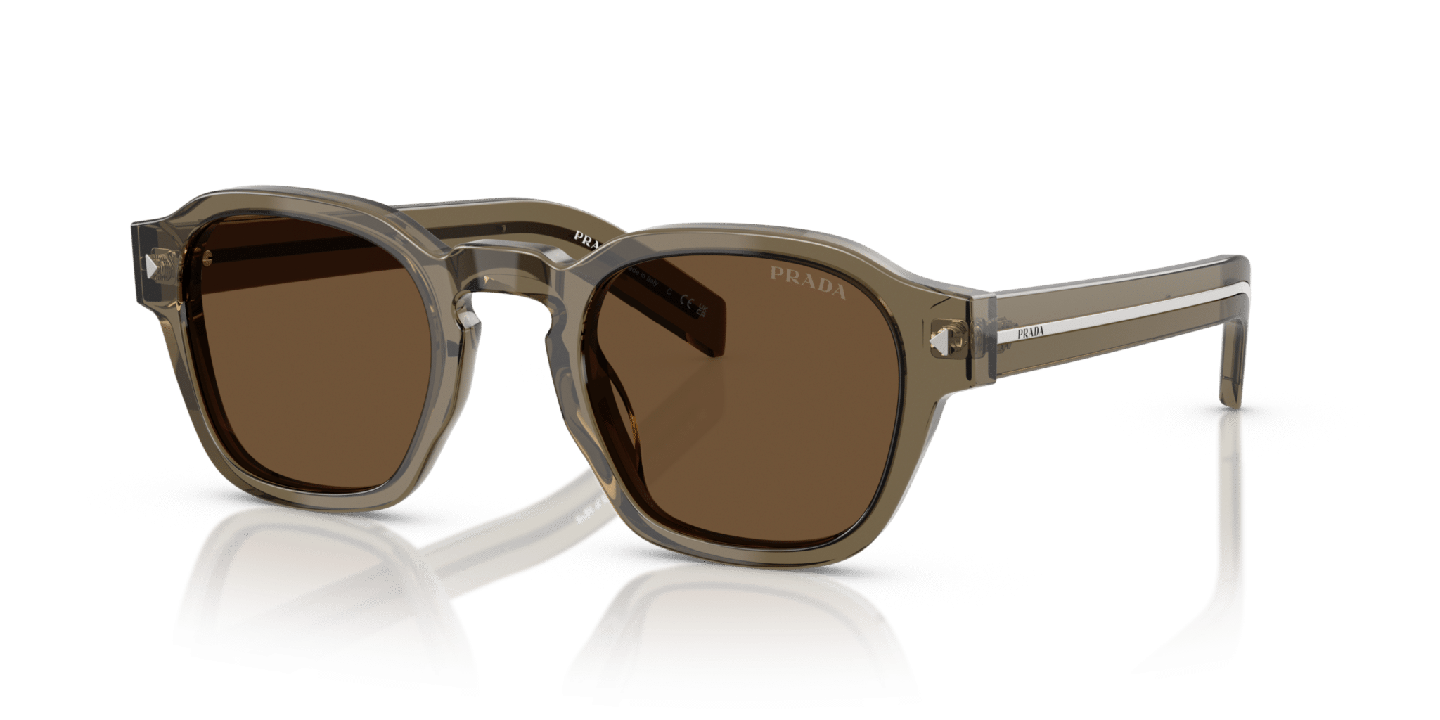 Prada 0PR A16S-18T70F – Transparant Bruin